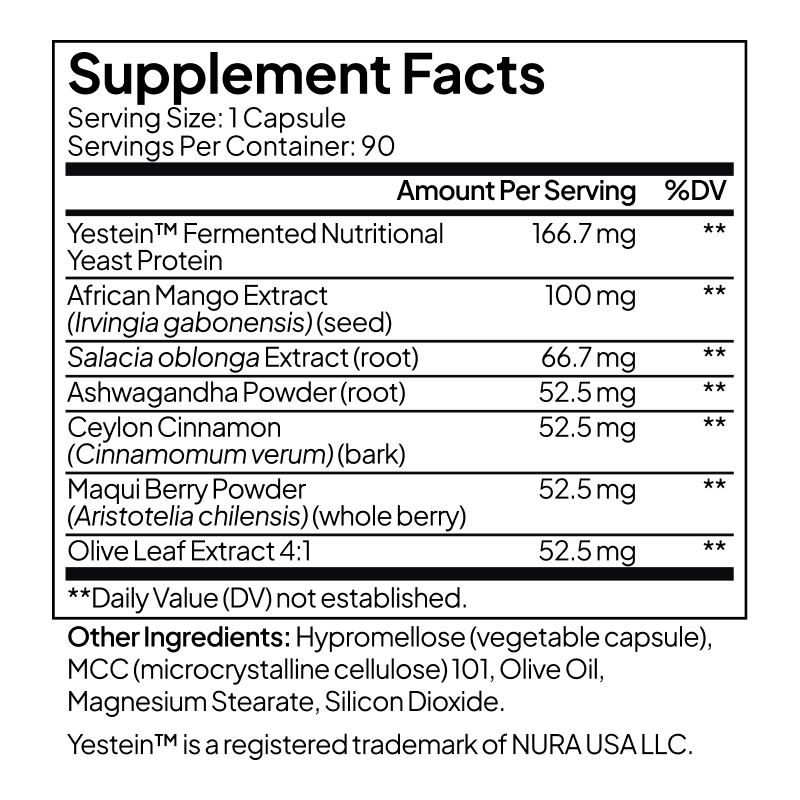 Supplement facts